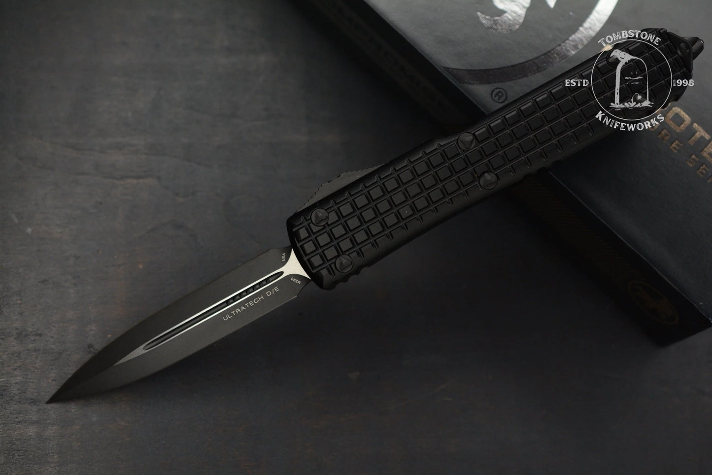 Microtech Ultratech D/E Frag Tactical Standard Signature Series