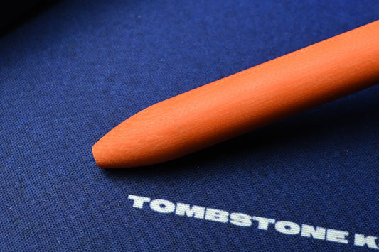 NEW Tactile Turn Orange G10 Bolt Action Pen, Standard, 5.6" Overall