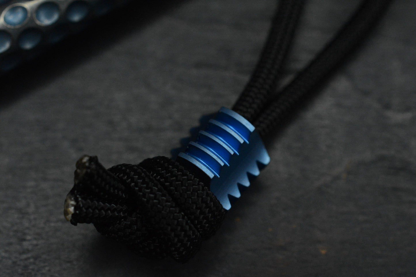 NEW RMJ USA Pentagon Screwdriver - Blue Ano Ti w/ Radiator Bead