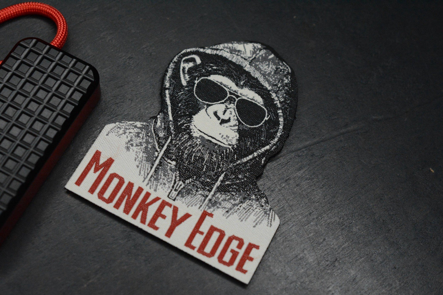 NEW Rivery MFG Zero Monkey Edge Black/ Red Frag MEFP Patch & AuCon Bead