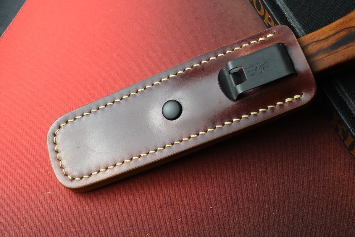 NEW Jack Wolf Vampire Hunter Premium - Ironwood Cocobolo Wood w/ Custom Sheath