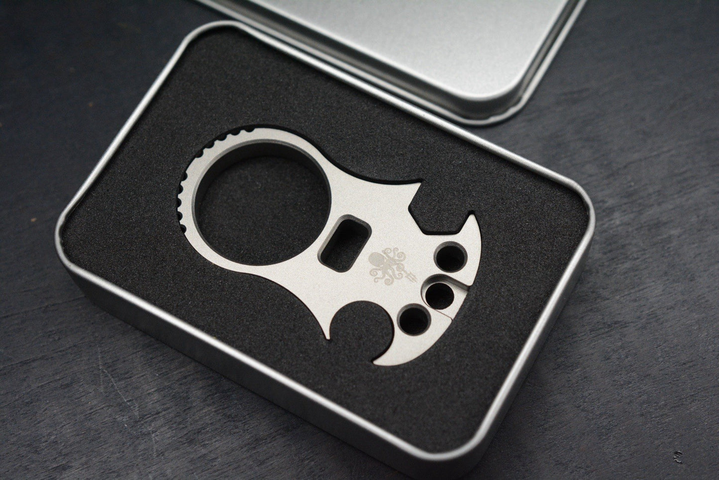 NEW Prometheus Design Werx SPD BoB Break Or Beer Ti Tool w/ Wkrmn Bead & Patch