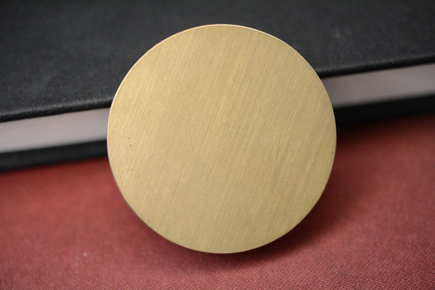 CUSTOM Dragon Brass Challenge Coin - One Sided Re Playge Microtech