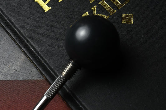 RARE++ Crawford Customs Steel Ball Death Spike - Black DLC 8oz
