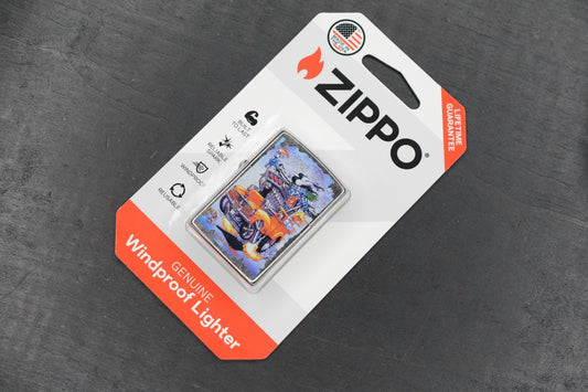 NEW Zippo x Rat Fink Ed Roth Joker Wild & Hot Dragster Purple - 2025 Lighter