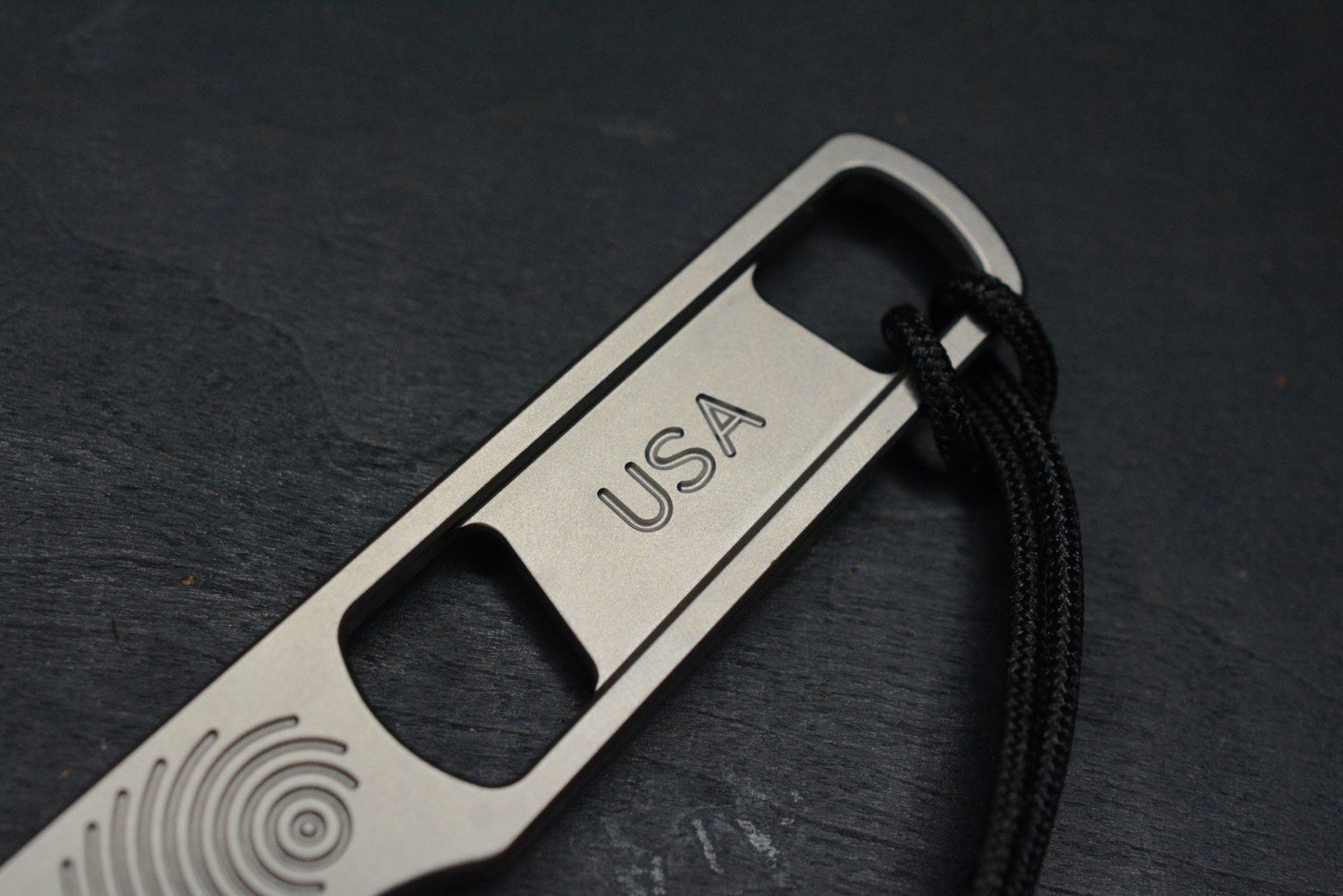 NEW Nice Guy Machine Co Sheva Sleeper - Pouch Princess Ti Pry w/ Wkrmn Bead