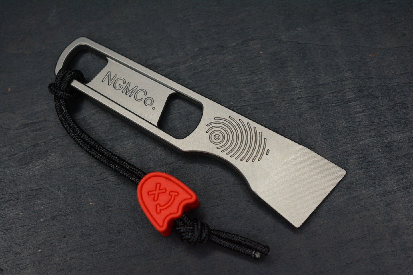 NEW Nice Guy Machine Co Sheva Sleeper - Pouch Princess Ti Pry w/ Wkrmn Bead