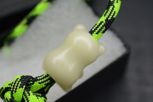 NEW Urban EDC Gummy Bear Lanyard Bead - GITD Material USA MADE