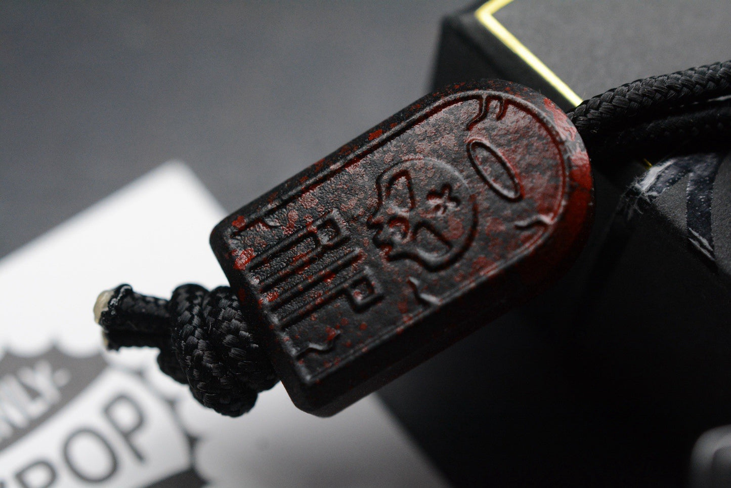 CUSTOM BRNLY x Pruitt “Deco” Standard Layered ZIRCONIUM Cypop w/ Tombstone Bead