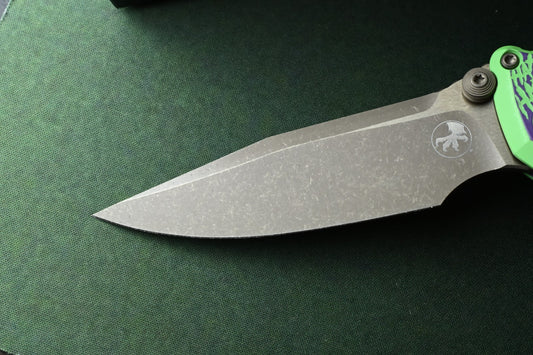NEW Microtech Socom Ram-Lok - Joker Apocalyptic Bronze S/E w/ Wkrmn Bead