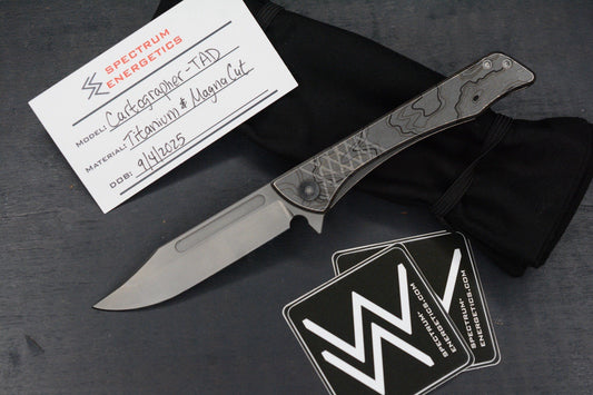 NEW Triple Aught Design x SE Streamlined Cartographer Topo Ti/Magnacut Blade TAD