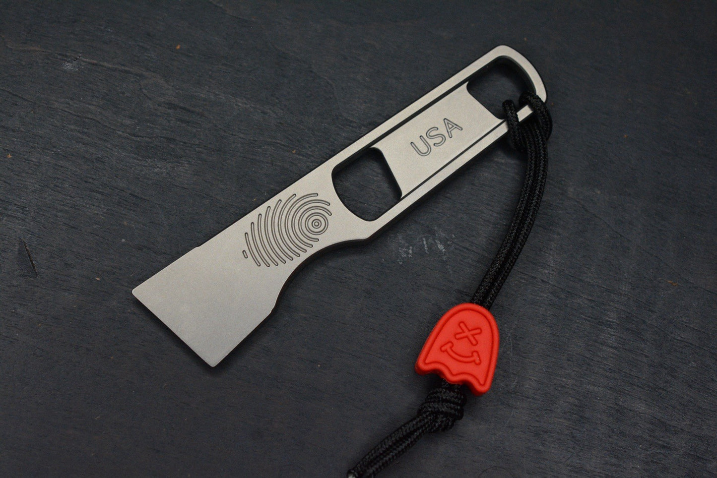 NEW Nice Guy Machine Co Sheva Sleeper - Pouch Princess Ti Pry w/ Wkrmn Bead