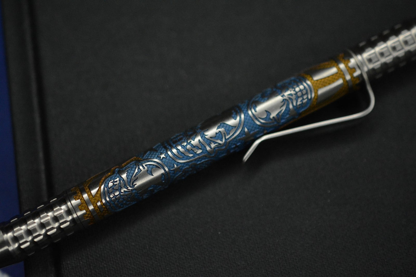NEW Starlinger x Ti2 Design x Monkey Edge Techliner Pen - Titanium America 250