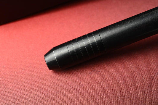NEW Pete’s Pirate Life Bolt Action Marker - Black Ti w/ .25 Carat Diamond Insert