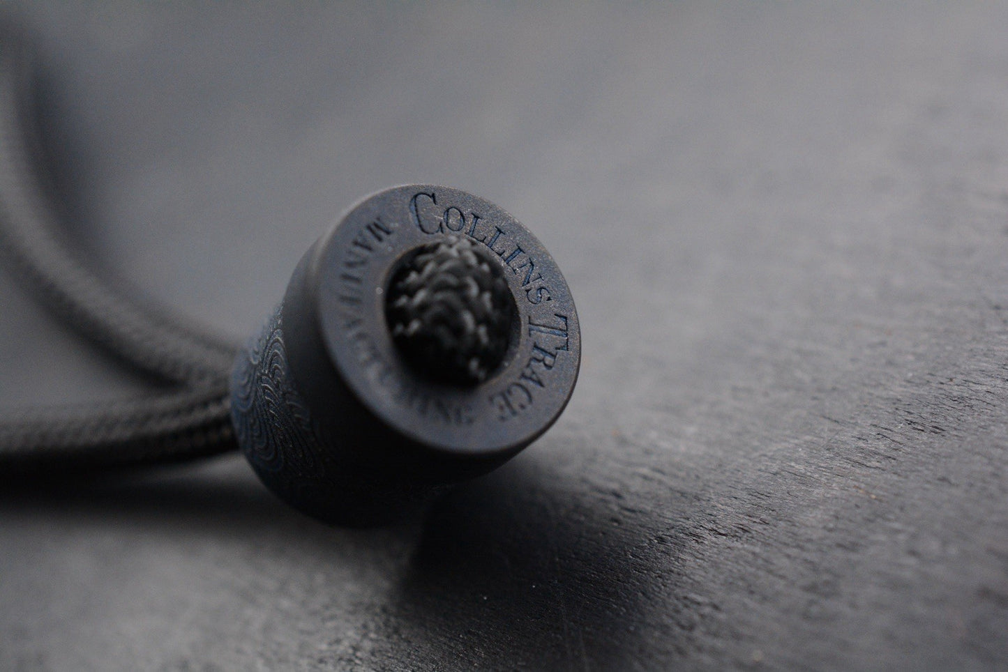 RARE Colins Trace x Urban EDC Seigahai Chaos Matte Blue Ti BeadRe Playge
