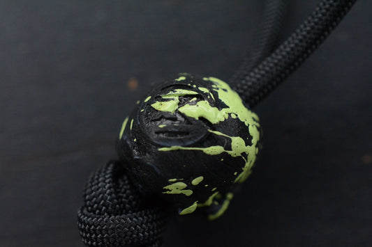 RARE 4t5 Design Triple 7 Skull Bead “Key Lime Pie” Playge/ JRW/ NGMCo