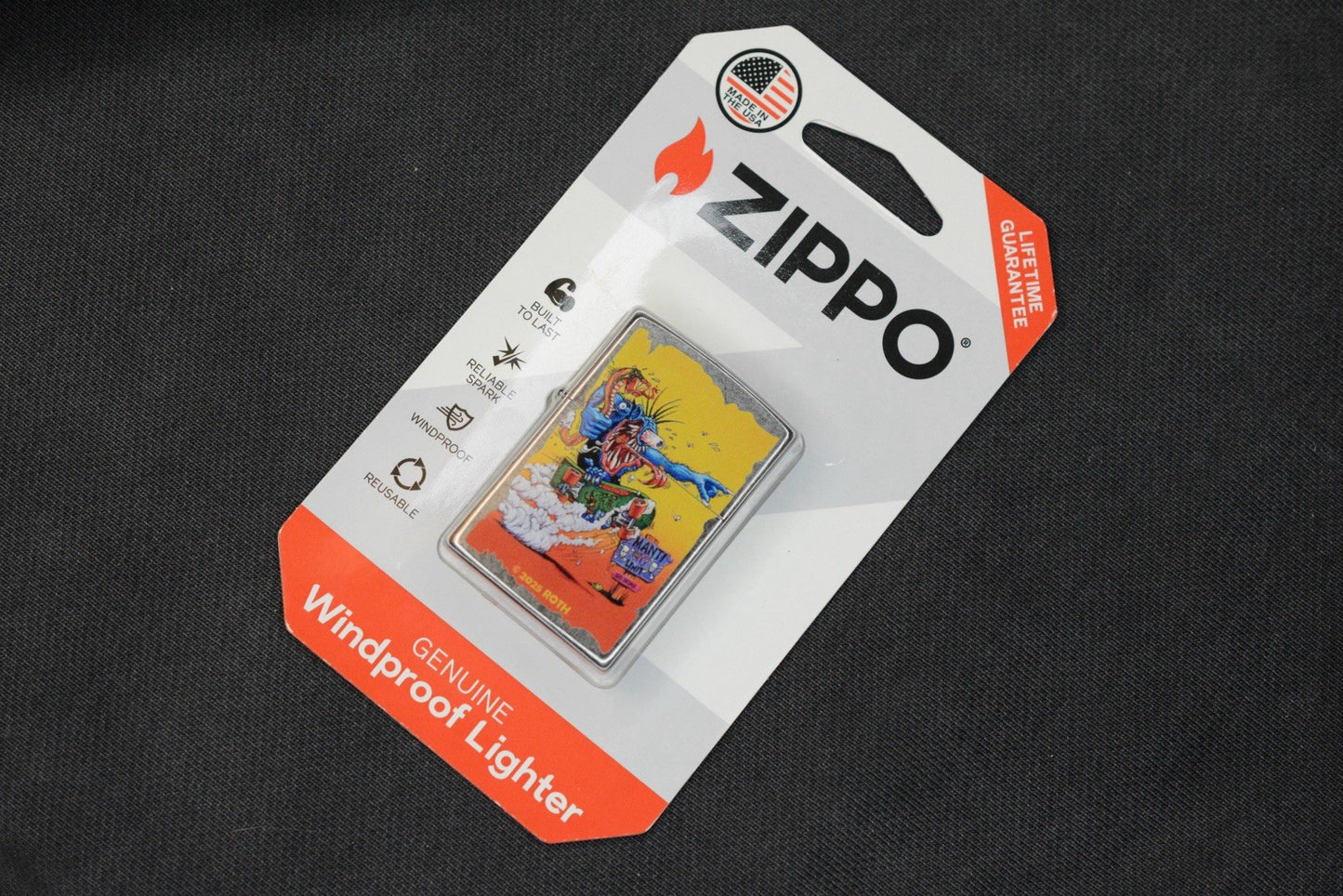 NEW Zippo x Rat Fink Ed Roth - Manti City Limit - 2025 Lighter