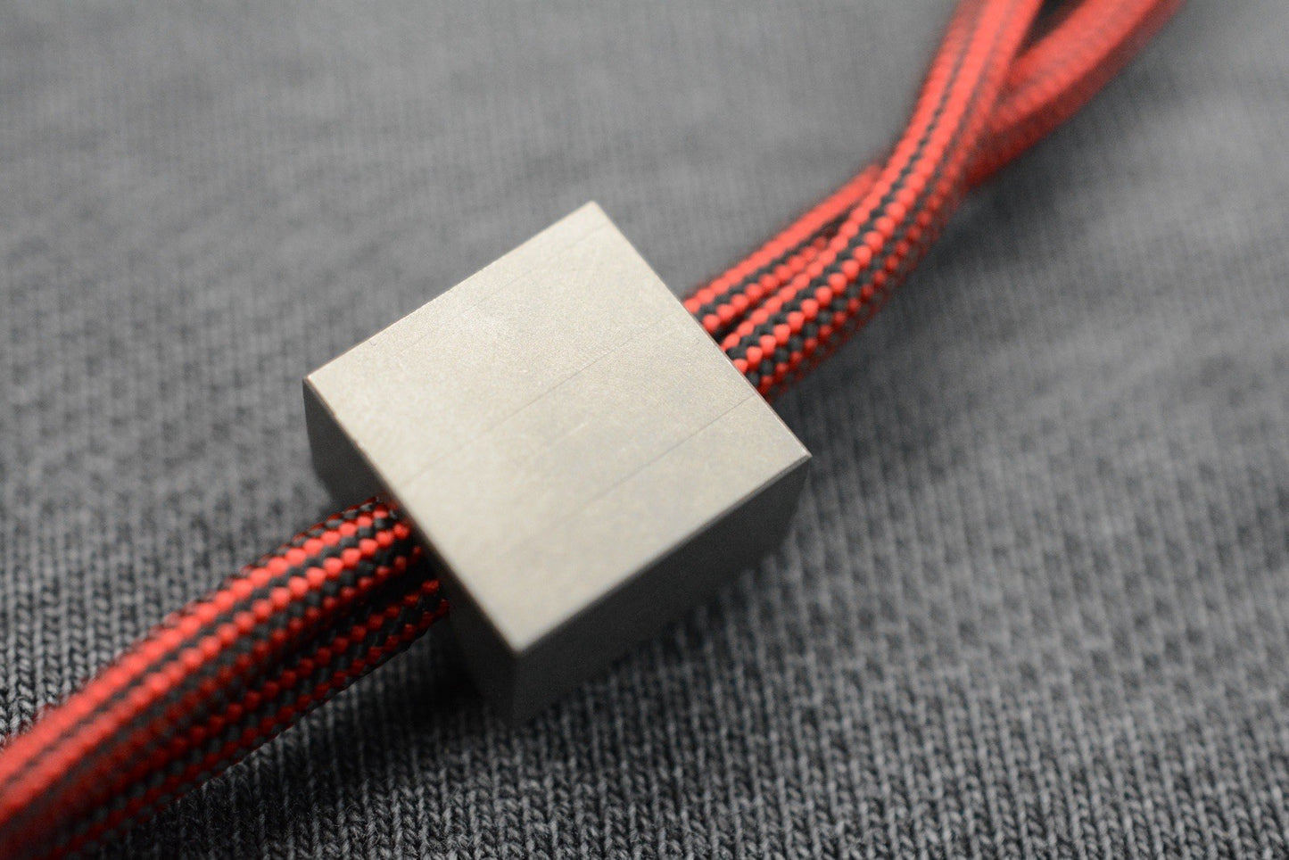CUSTOM LEGO Brick Titanium Bead