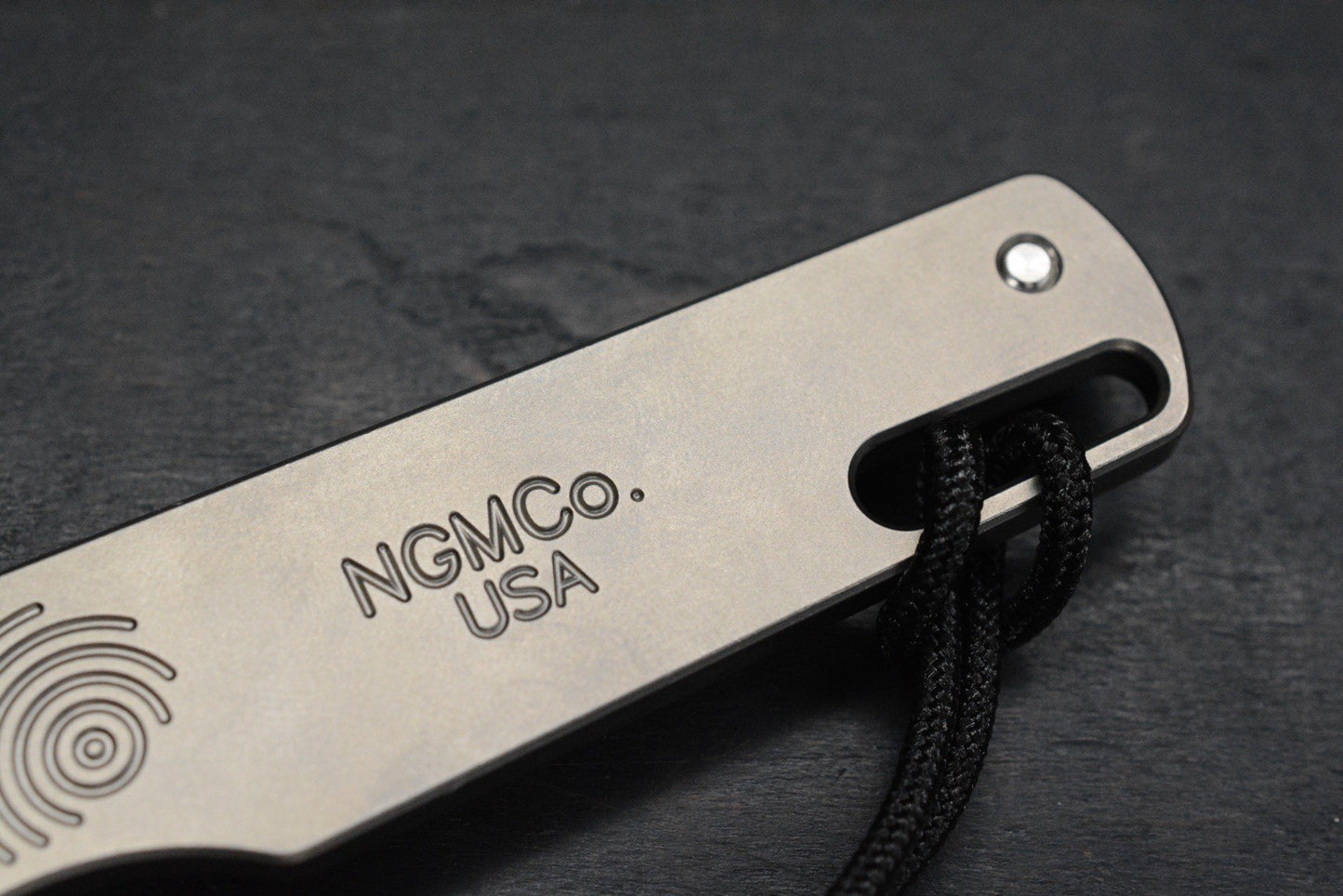 NEW Nice Guy Machine Co - Small Sleeper Thirsty Doris Ti Pry NGMCo w/Mario Bead