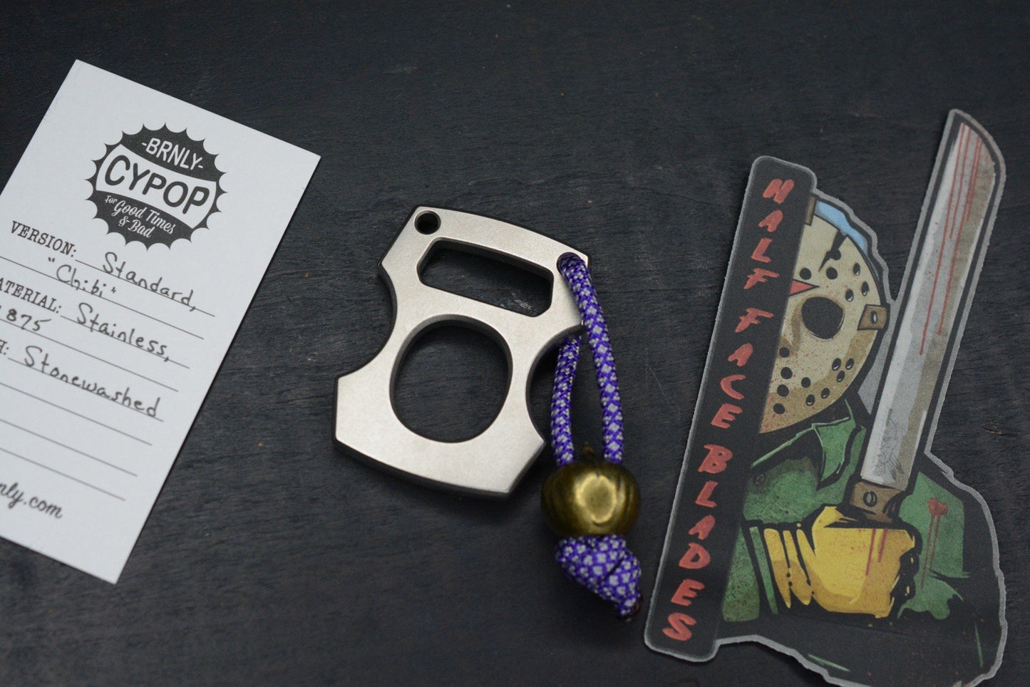 RARE BRNLY Standard Chibi Cypop SW Stainless w/ Jack O Lantern Bead