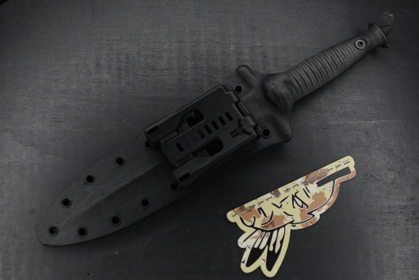 NEW Half Face Blades - V-42 Dagger Black Dunes Carbon/ Multicam Cerakote