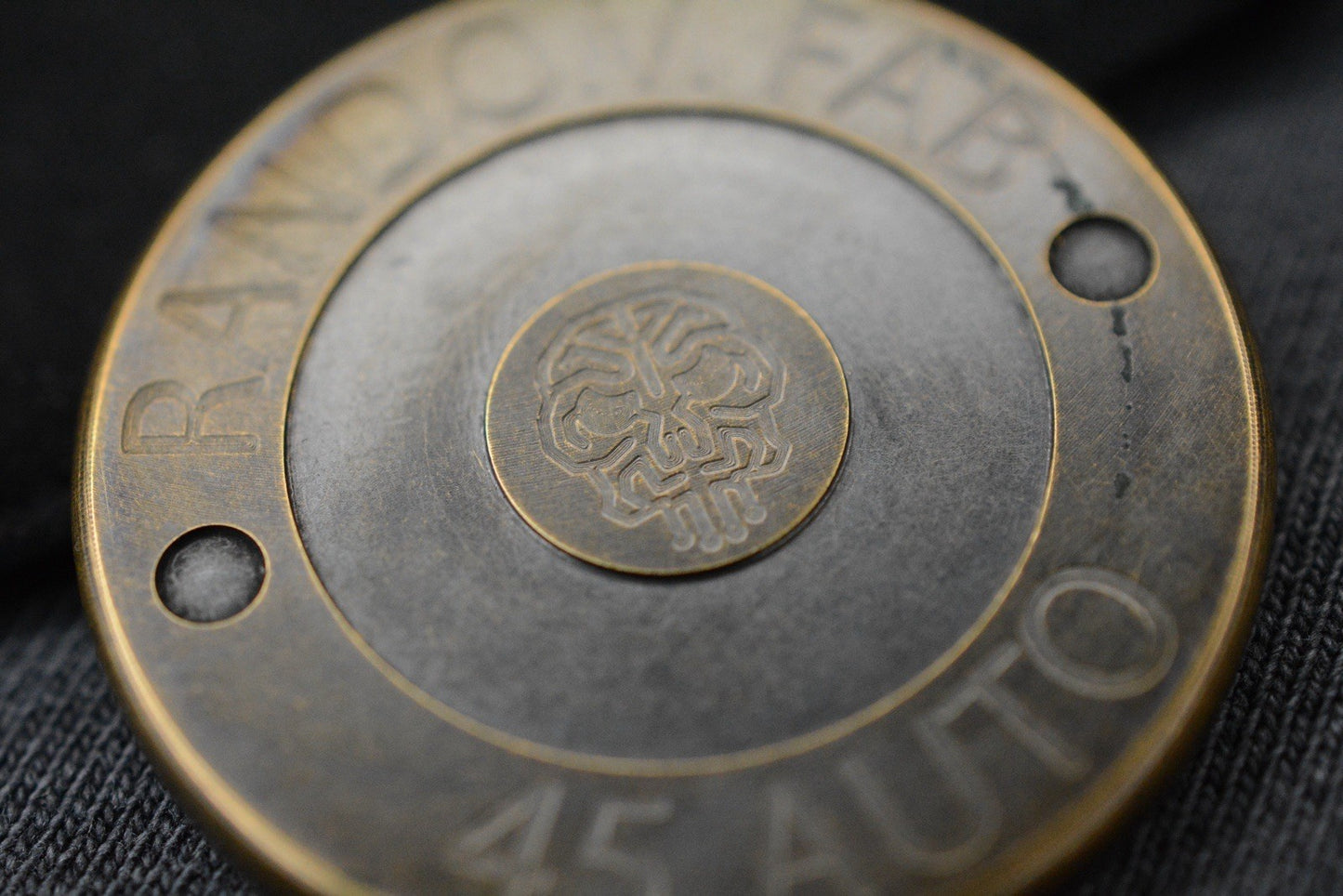 RARE Random Fab Brass Challenge Coin - .45mm / .9mm SOLD OUT