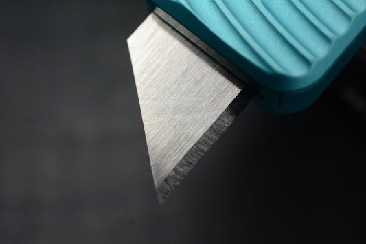 NEW RIVERY MFG x Cad Lab Zero Knife Teal Finish OG w/ Custom Bead