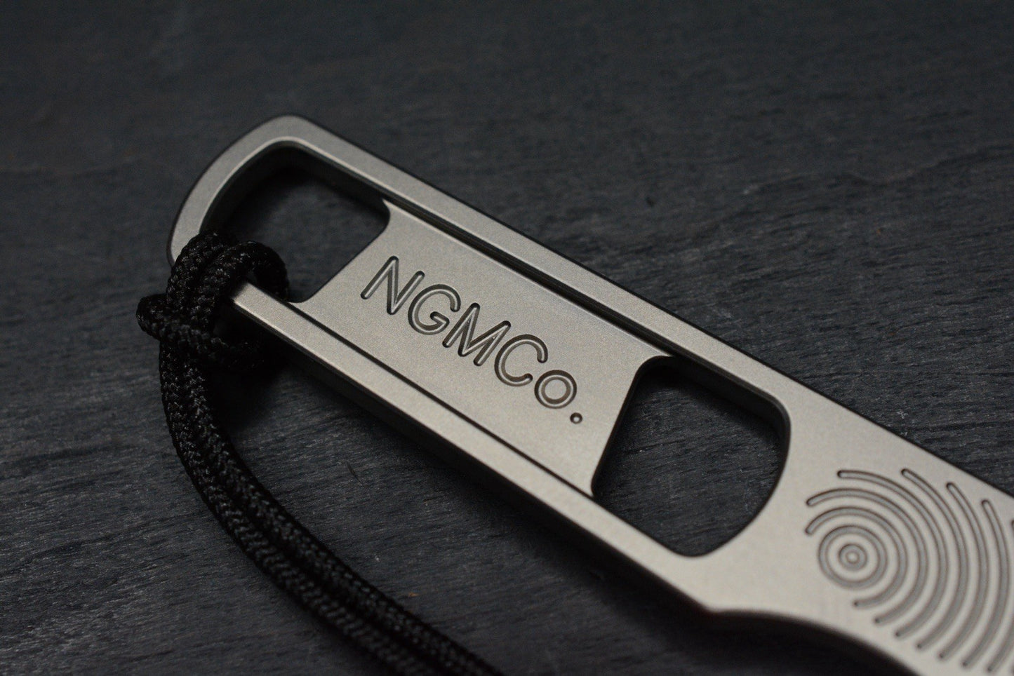 NEW Nice Guy Machine Co Sheva Sleeper - Pouch Princess Ti Pry w/ Wkrmn Bead