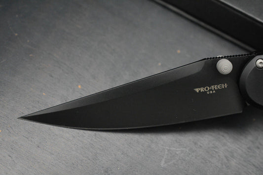 RARE Protech x Peace Neighbor Avalon - Knurled DLC Magnacut 4.25” Manual Button