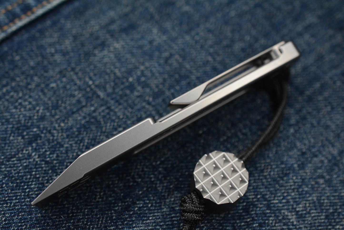 NEW Nice Guy Machine Co The Wraith - Titanium Pry Bar NGMCo w/ TKW Curator