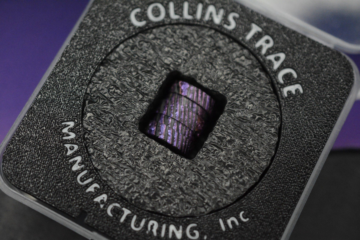 RARE++ Collin’s Trace “The End” XL Premium Purple Zircuti Bead Re Playge JRW