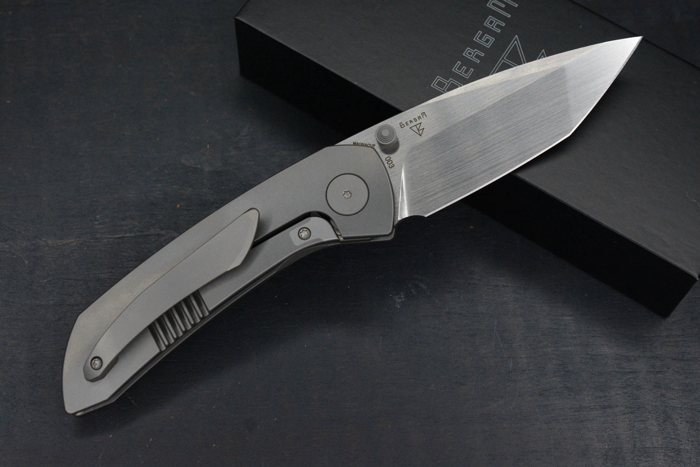 RARE Dalibor Bergam Asgard Integral Ti Handle/ Magnacut 1st Production Run SN 03