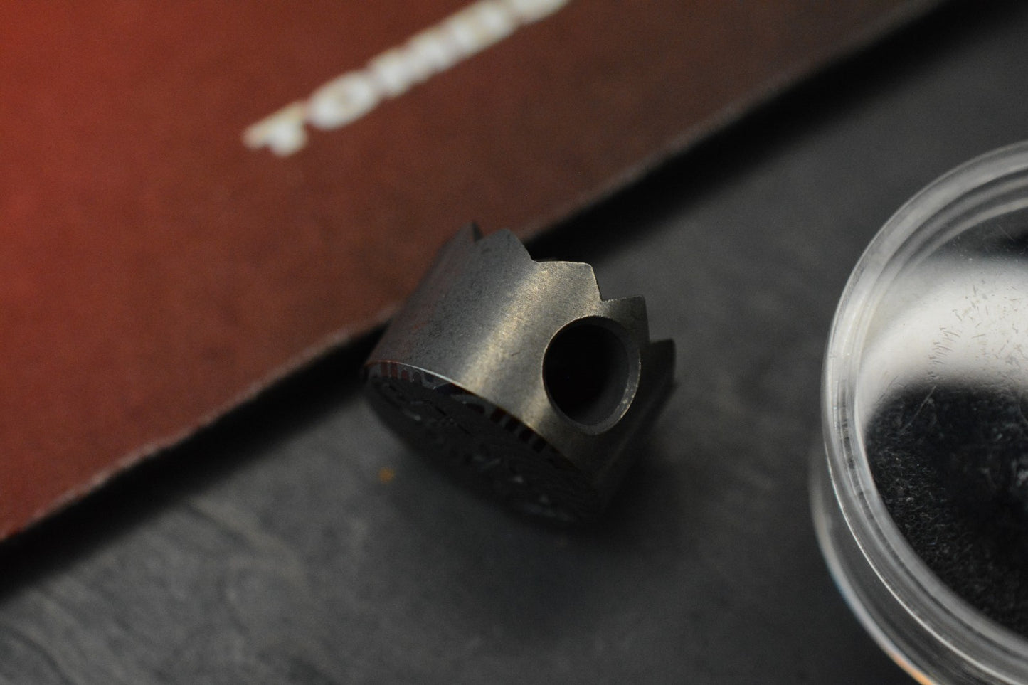 NEW JRW x UrbanEDC Chaos Seigahai Curator Blackened Stainless Steel Bead