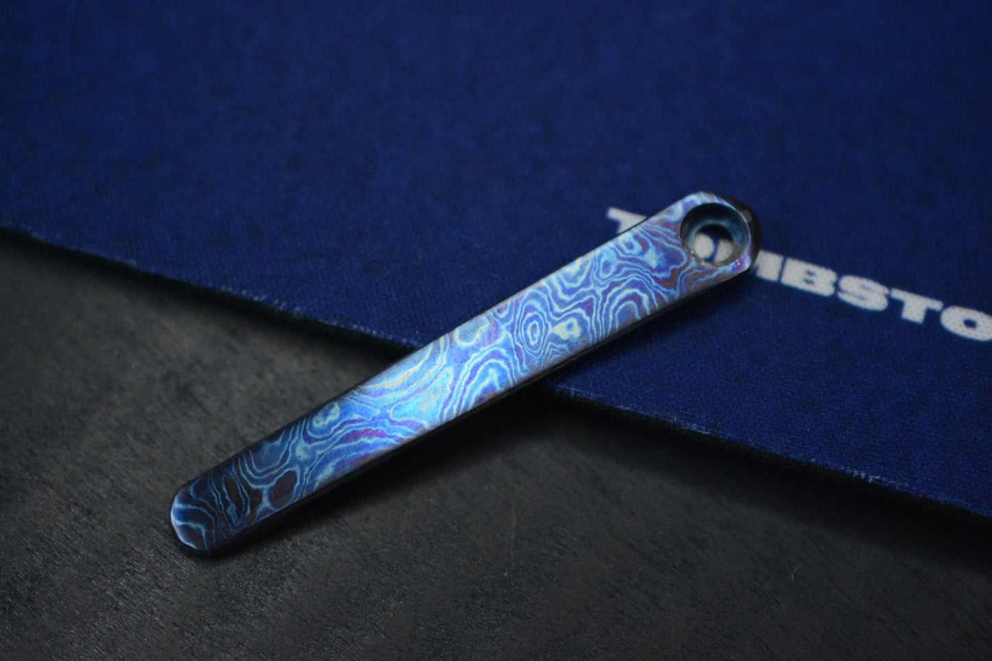 CUSTOM RGT V2 Full Timascus Pocket Clip For Chris Reeve Knives