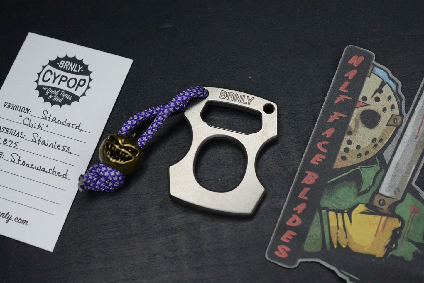 RARE BRNLY Standard Chibi Cypop SW Stainless w/ Jack O Lantern Bead