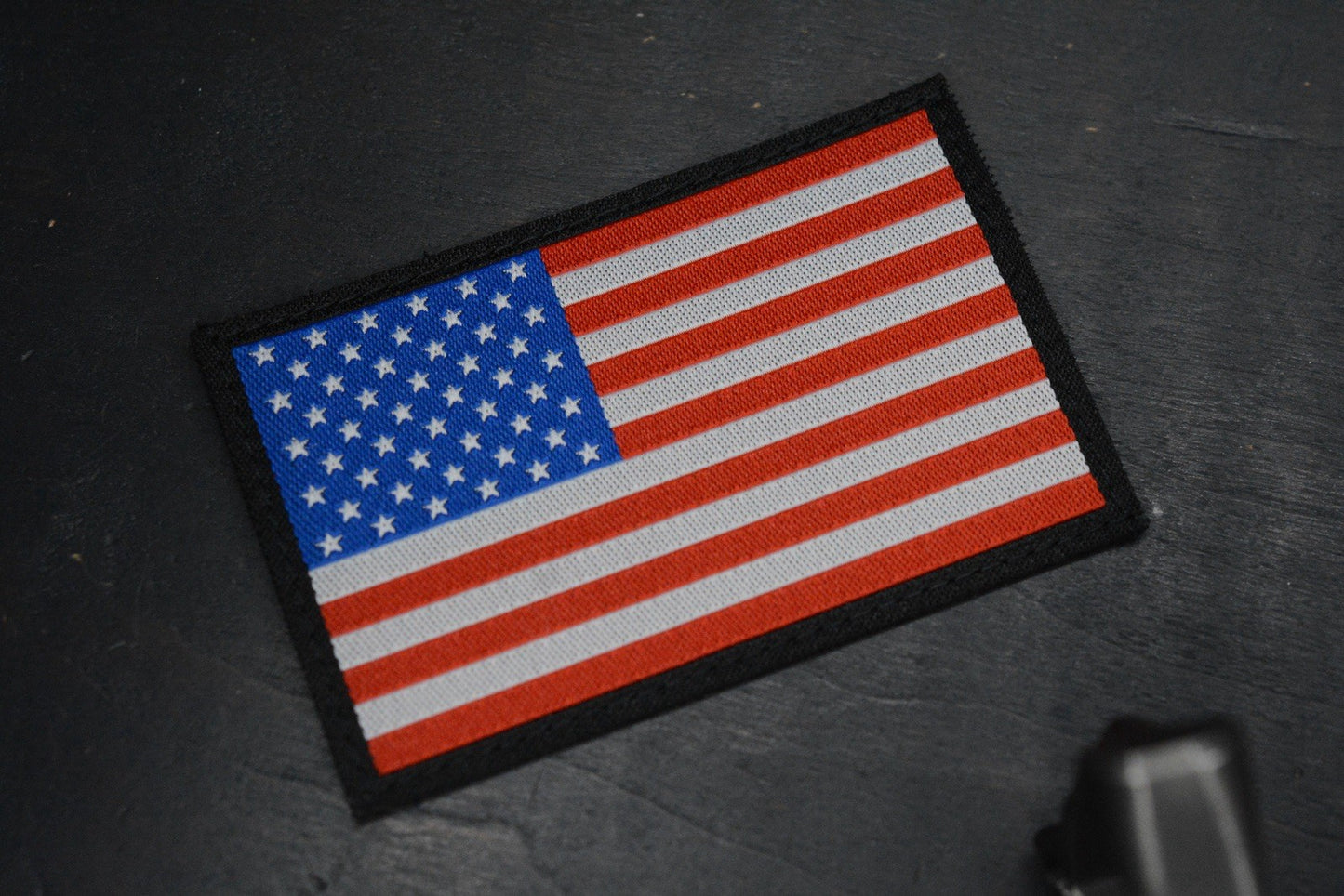 CUSTOM CJ’s Cave 1FK Diamond Plate Patina Brass Bottle Opener w/CKF Bead & Patch