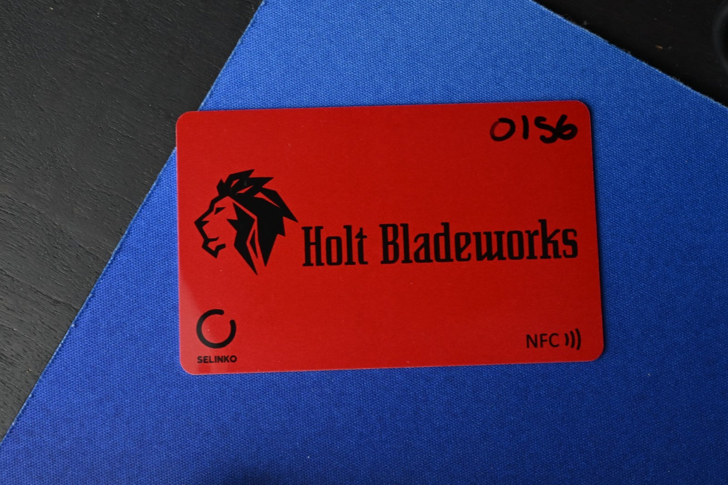 RARE Holt Bladeworks Outlaw - OP156 Feather w/ Phosphorus Bronze Collars / M390