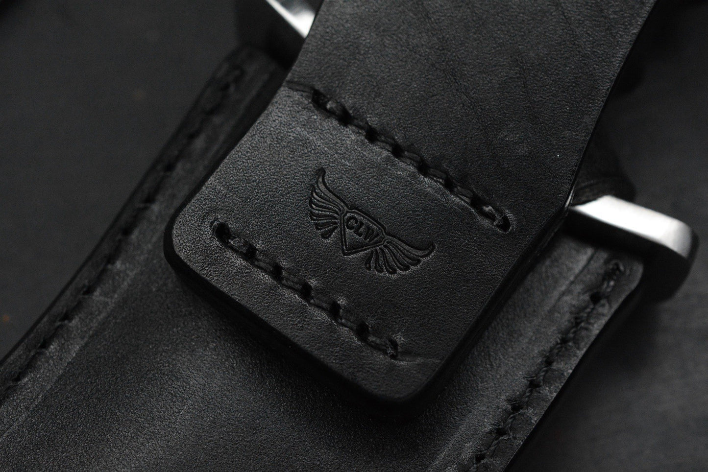 RARE+ Al Mar Knives Seki Japan Warrior Satin Blade /Rubber Hdle w/Leather Sheath