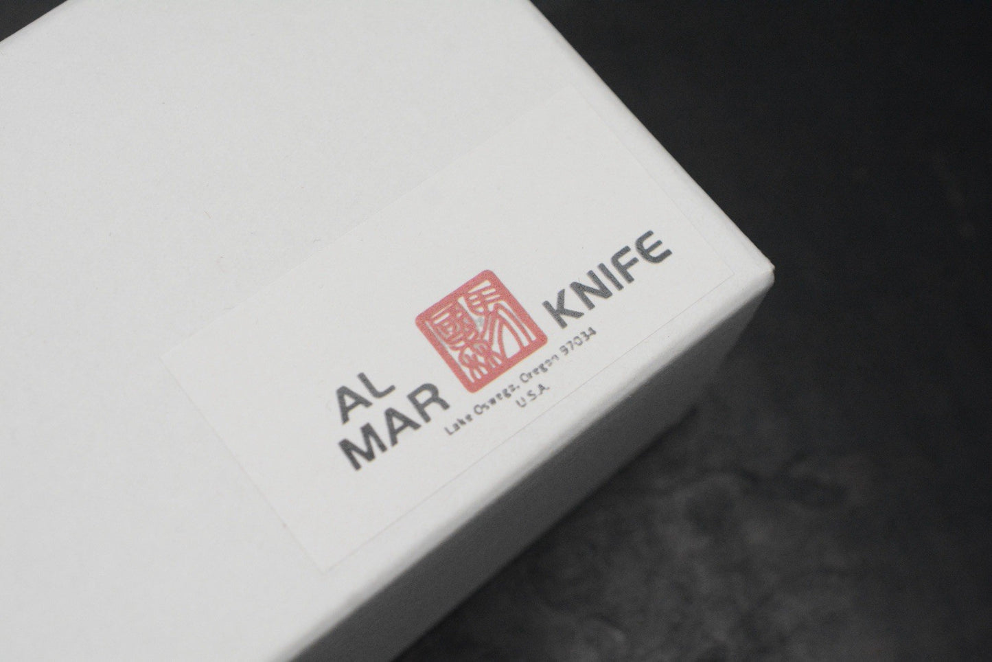 RARE++ Al Mar Knives Vintage Seki Japan Warrior Fixie Satin Blade /Rubber Handle