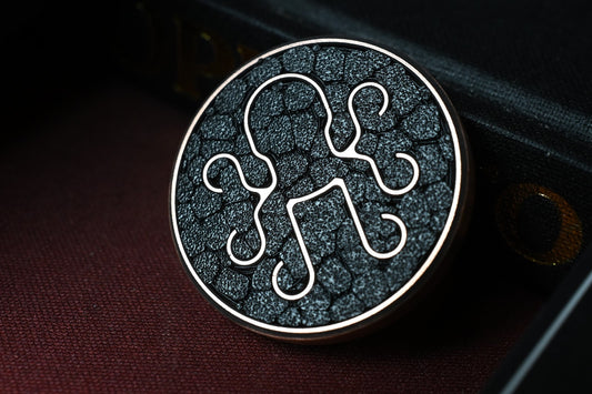 RARE Kraken Golf Bedrock Copper Golf Marker
