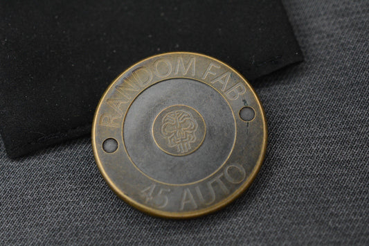 RARE Random Fab Brass Challenge Coin - .45mm / .9mm SOLD OUT