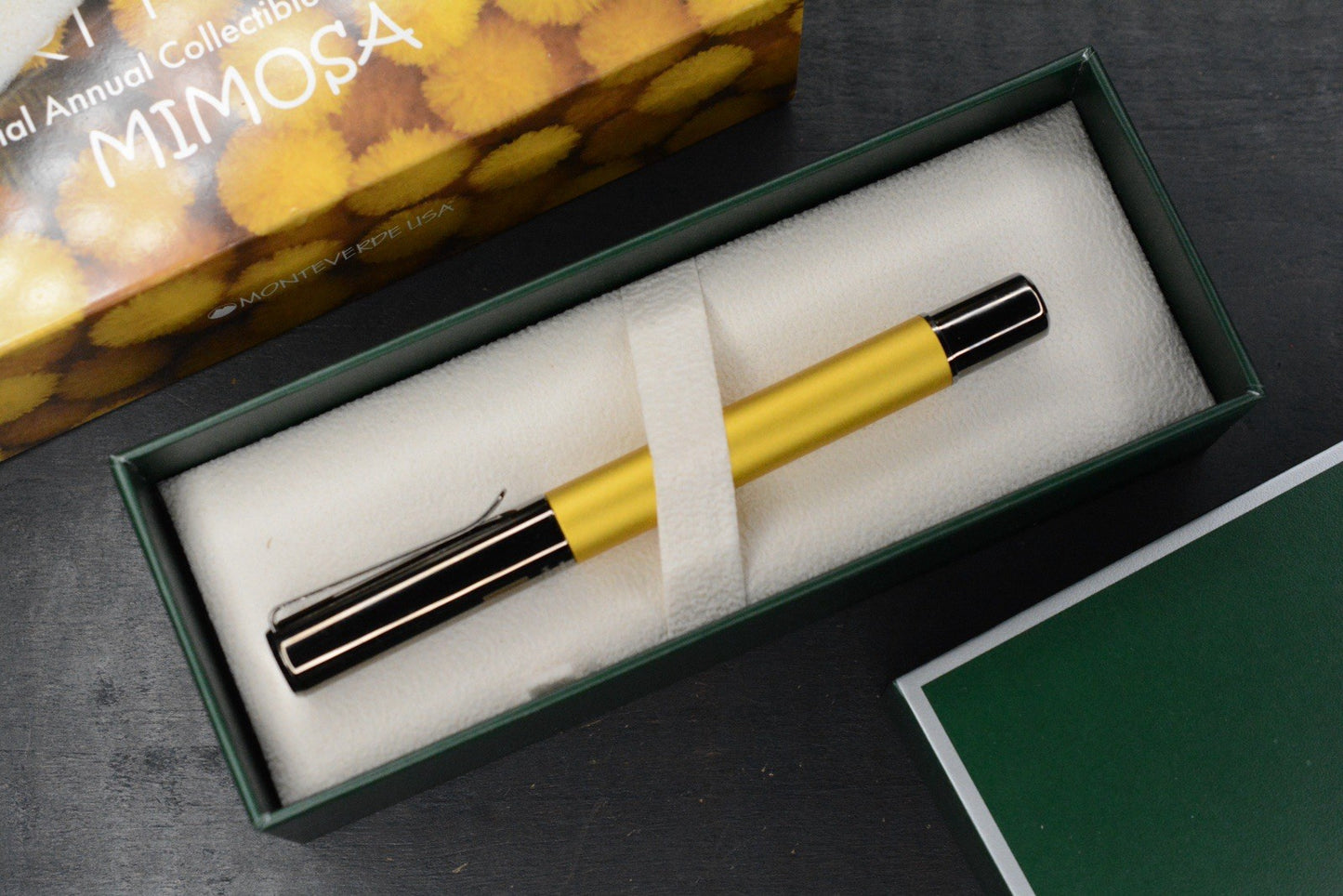 NEW Monteverde Ritma Ball Point Pen - Mimosa Special Edition - Aluminum