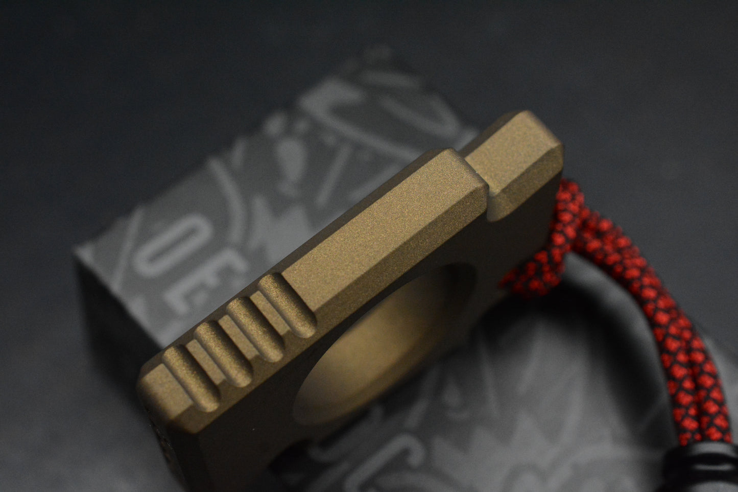 NEW OEGEDC Keystone Tan Cerakote SFK w/ Poison Bead