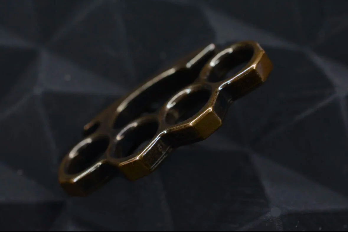 New Urban EDC Supply x Audacious Concepts Solid Bronze Mini Knuck Clip