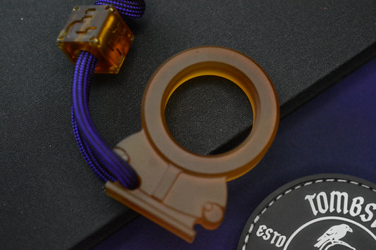 Urban EDC EMP x Griff “Kenny” Custom Ultem Keychain/ Bottle Opener w/ Ultem Bead