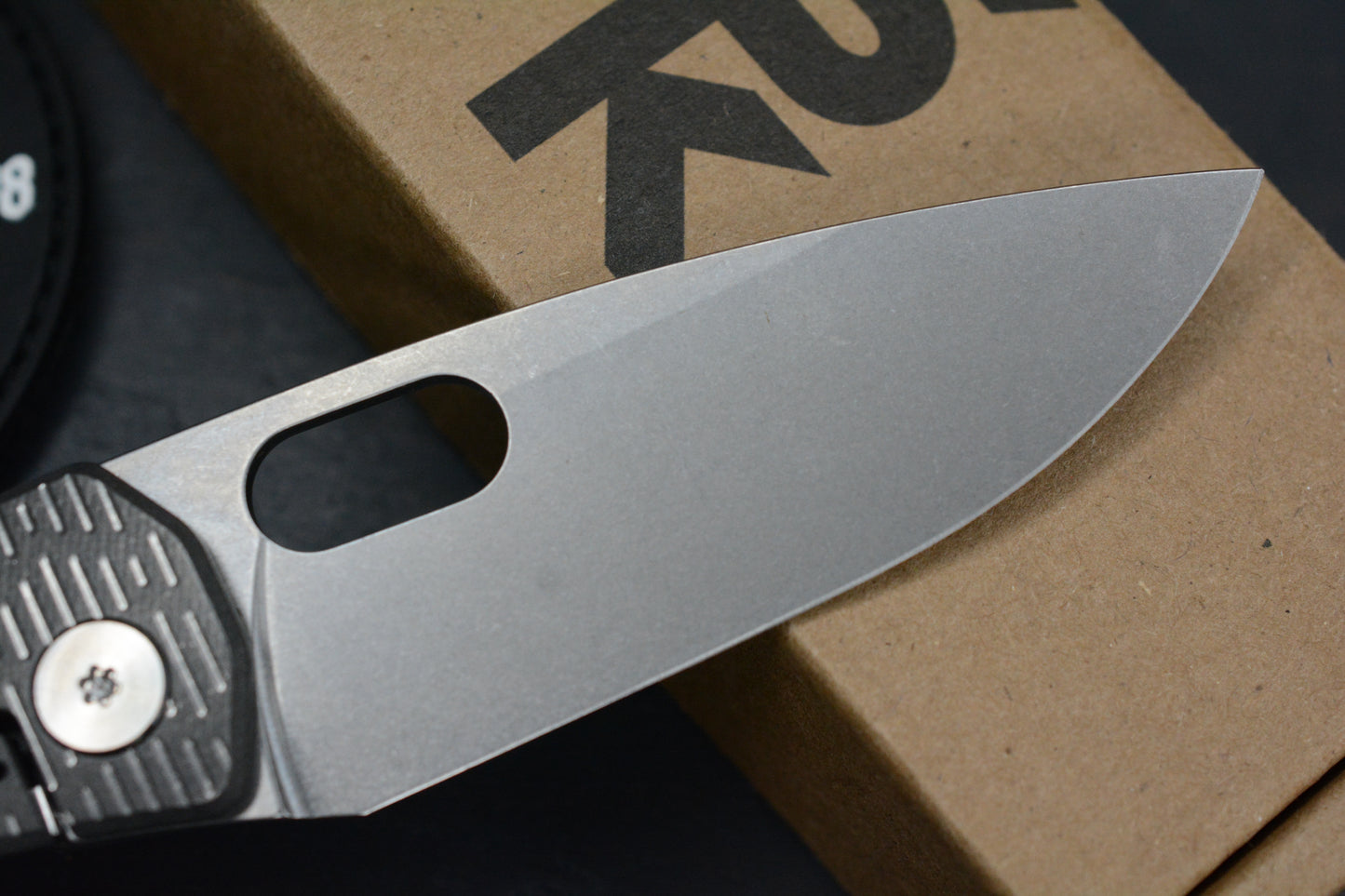 RARE SPK UTLD Gen4 Rev1 Lamia - XPJX Milling Elmax Drop Point Blade w/ TKW Patch