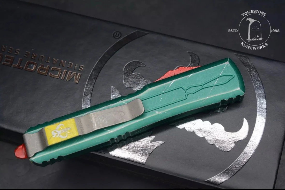 Microtech Ultratech Bounty Hunter Apocalyptic T/E OTF