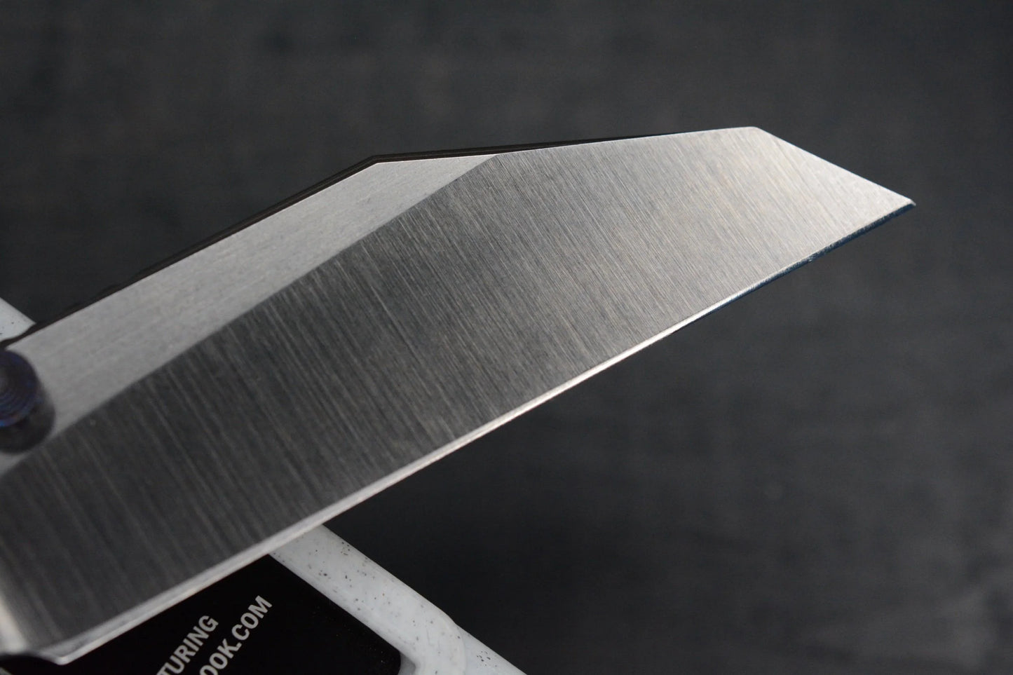 RARE Hypercut Cretin SN 001 Black Timascus / Ti / Hand Ground S45VN Blade w/ COA