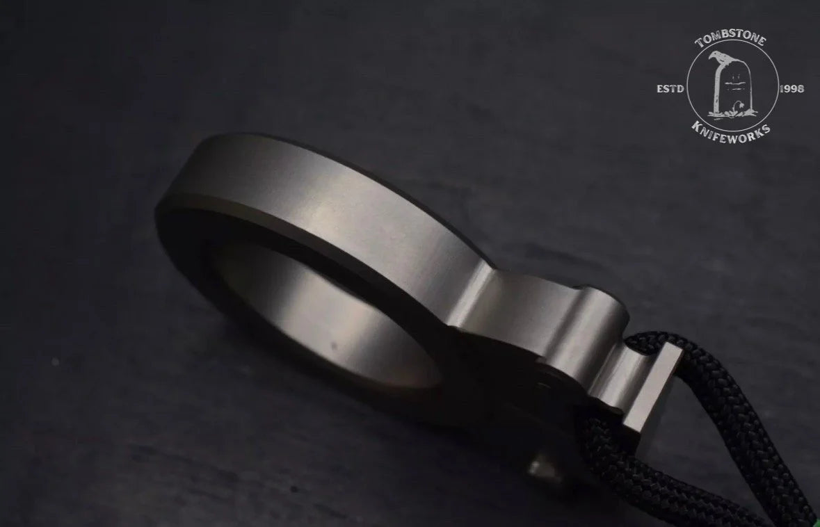 Urban EDC EMP x Griff “Kenny” Custom Ti Keychain/ Bottle Opener w/ Alien Bead