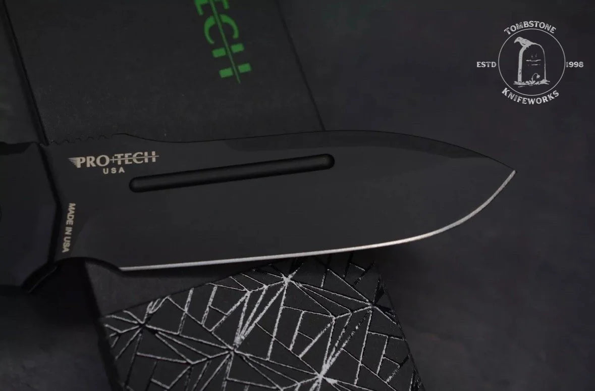 NEW Protech PDW Invictus SHOT Show 2020 Limited Run Black DLC Spear Point Auto